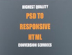 PSD to responsive HTML