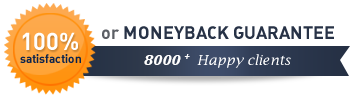 100% satisfaction or money back guarantee